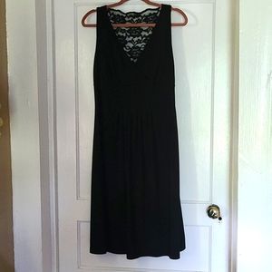 Black cocktail dress